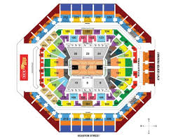 seating charts frost bank center