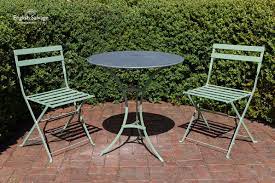 French Style Garden Bistro Table 2 Chairs