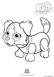 Coloring pages of the pets in pet parade. Pet Parade Cute Dog Border Collie 1 Coloring Pages Printable