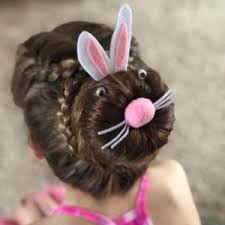 Looking to accessorize your brunch hairstyle without dropping some dough on an actual accessory? Creative Easter Inspired Kids Hairstyles To Give Your Little Girl A Perfect Holiday Look All For Fashion Design
