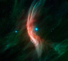 Resultado de imagen de El viento estelar de estrellas jóvenes