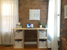 If you want something cheap and really simple to build for your home office, here it is. 16 Free Diy Desk Plans You Can Build Today