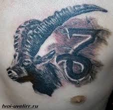 Tetování Na Ruce Je Znamení Zvěrokruhu člověka Tattoo Znamení