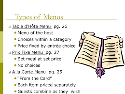 table service powerpoint presentation