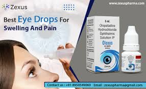 best eye drops for swelling and pain