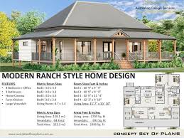 Ranch House Plans 4 Bedroom Office