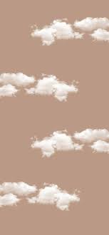 Aesthetic sky clouds, aestetic, beige ...
