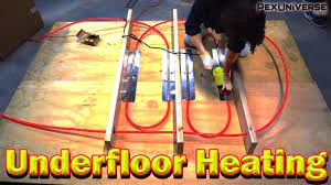 how to install radiant floor heating