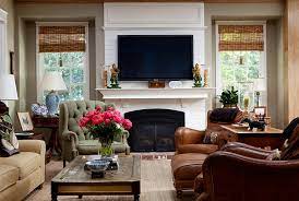 Modern Fireplace Designs With Tv Above