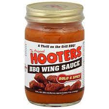 Hooters Bold Amp Spicy Bbq Wing Sauce 12oz  gambar png