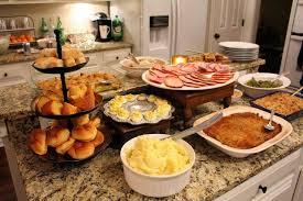 My holiday table always has collard greens with tender falling off the bone ham hocks, cornbread, yams, smothered chicken, candied yams, southern potato salad…. Our Christmas Dinner With Recipes Makeupbytiffanyd Christmas Dinner Buffet Christmas Food Dinner Family Christmas Dinner