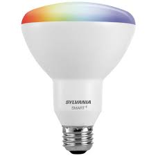 Sylvania Smart Zigbee 65w Equivalent Full Color Br30 Led Light Bulb 73739 The Home Depot