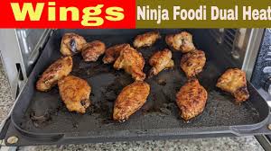 wings ninja foodi dual heat air fry