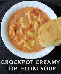 crockpot creamy tortellini soup