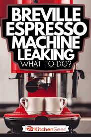 my espresso machine is leaking