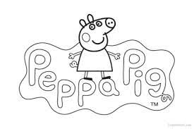 dibujos para colorear de peppa pig