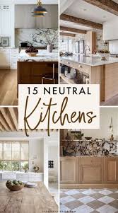 15 neutral kitchen decor ideas with