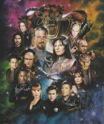 A lone space station, babylon 5, stands as the last hope for peace in a time of looming war. Babylon 5 Cast Lightspeed Fine Art