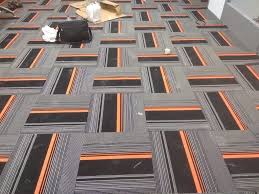 60x60cm pvc backing carpet tile 8 mm