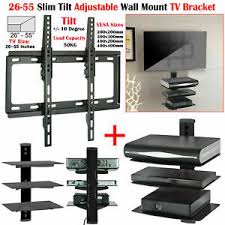 26 55 tilt tv wall bracket mount