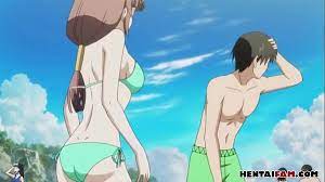 Hentai at beach