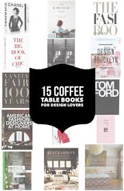 15 Coffee Table Books For Design