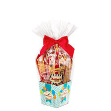 happy birthday 5 mini cone gift basket