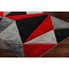 black red area rugs rugs the home