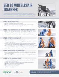 bed to wheelchair transfer training