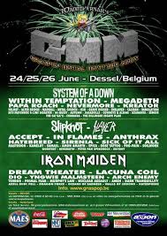 Take the train to graspop metal meeting and enjoy the festival to the fullest! 2005 Graspop Metal Meeting 2021