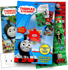 Let us know your favorites by . Thomas The Train On The Go Coloring Pouch Activity Set With Stickers Coloring Pages And Coloring Wheel Includes 1 Bonus Sheet Of Thomas And Friends Stickers Amazon Ca Home