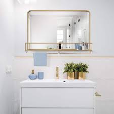 Rectangle Frame Vanity Wall Mirror With