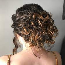 Braided updo hairstyles for prom. Prom Curly Hairstyle Novocom Top