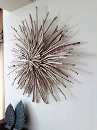 Wood Wreath Driftwood Wall Art