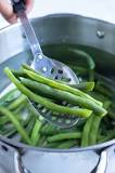 Is blanching green beans necessary?