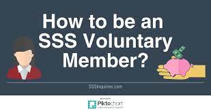 how to be an sss voluntary member
