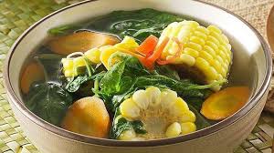 Sayur bayam or sayur bening is an indonesian vegetable soup prepared from vegetables, primarily spinach, in clear soup flavoured with temu kunci. Resep Sayur Bening Bayam Ini Cocok Jadi Menu Puasa Praktis Tinggal Cemplung Bahan Dan Pasti Enak Tribunnews Com Mobile