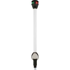 Attwood Lightarmor Bi Color Led Navigation Pole Light 10 In Straight With Task Light Nv6lc2 10 7 The Home Depot