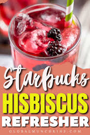 diy starbucks very berry hibiscus refresher