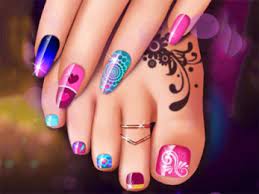 nail art fashion salon play nail art