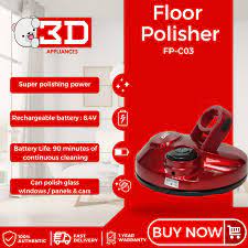 3d fp c03 rechargeable floor polisher