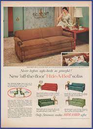 hide a bed sofa furniture ephemera