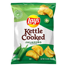 kettle cooked potato chips jalapeno