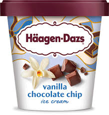 vanilla chocolate chip ice cream