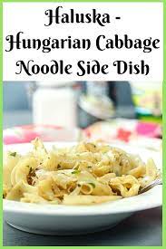 hungarian cabbage noodles