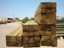 large treated timbers american pole