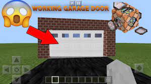 working garage door with mand blocks
