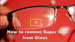 removing adhesive super glue from