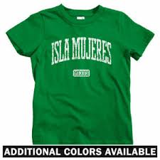 Details About Isla Mujeres Kids T Shirt Baby Toddler Youth Tee Gift Mexico Vacation Beach