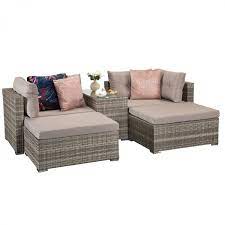 Harper Grey Stackable Sofa Set